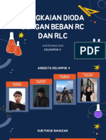 Rangkaian Dioda Dengan Beban RC Dan RLC Kelompok 4