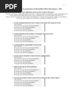 Questionnaire RPS Gollac Complet 2a8666f8d6 | PDF