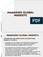 Managing Global Markets