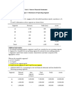 Mendoza - Unit 2 - Disclosures of Operating Segment