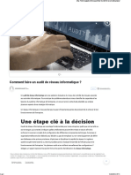 Comment Faire Un Audit de Réseau Informatique Pour Votre Parc