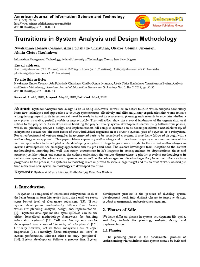System Analysis - Zahid Rauf | PDF | Scrum (Software Development ...