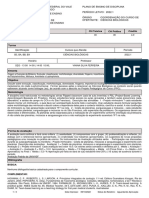 Plano de Ensino - Turma (B3) - 2022