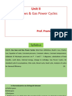 Unit 2 Gas Laws and Power Cycles