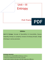 Unit 3 Entropy