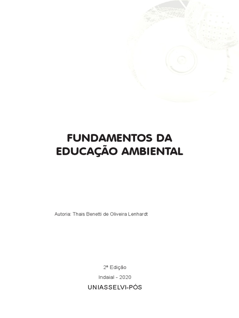 Fundamentos Da Educação Ambiental | PDF | Sociologia | Science