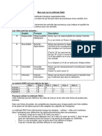 RACI - Distribution Des Documents