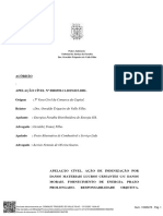 Ação de Indenização Lucros Cessantes Falta de Energia - Acordão