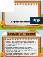 Biographical Research