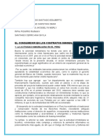 El Consumidor de Los Contratos Inmobiliarios - Grupo 3