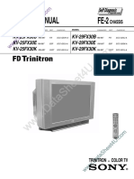KV 25fx30b Sony Service Manual