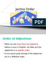 Order of Adjective 1