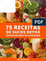 30 Receitas de sucos detox para emagrecer