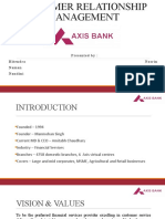 CRM (Axis Bank) MM Final