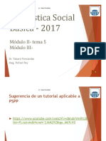 2017 Estadística Social Básica Modulo 2 5 y Modulo 3 PARTE1 V3