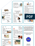 Leaflet Pertolongan Pertama Digigit Ular