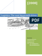 Indian Logistics Industry: The Next Big Growth Driver