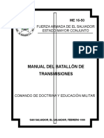 Me 16-50 Manual Del Batallon de Transmisiones