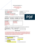 PRACTICE AND HOMEWORK N° 12 FUTURE TENSE VERB EXERCISES