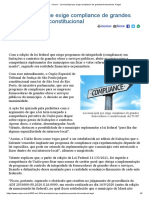 Lei Municipal Que Exige Compliance de Grandes Fornecedores É Constitucional. TÁBATA VIAPIANA