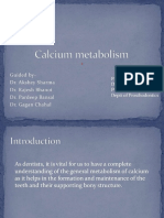 Calcium Metabolism