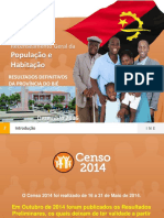 Apresentações Dos Resultados Definitivos Do Censo 2014 - Bié