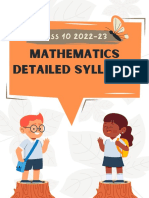 Maths 2022-23 Syllabus