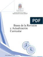 Bases de La Revision y Actualizacion Curricular