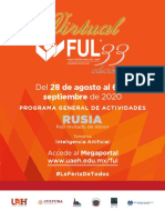 Programa FUL33 Edición Virtual 2020 - C