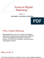 Going Digital The Evolution of Marketing