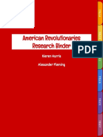 Kieren Harris - American Revolutionaries Research Binder