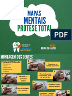 MAPAS MENTAIS - Montagem dos dentes à acrilização