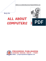 Key to All About Computers 8 - Progress Publishers