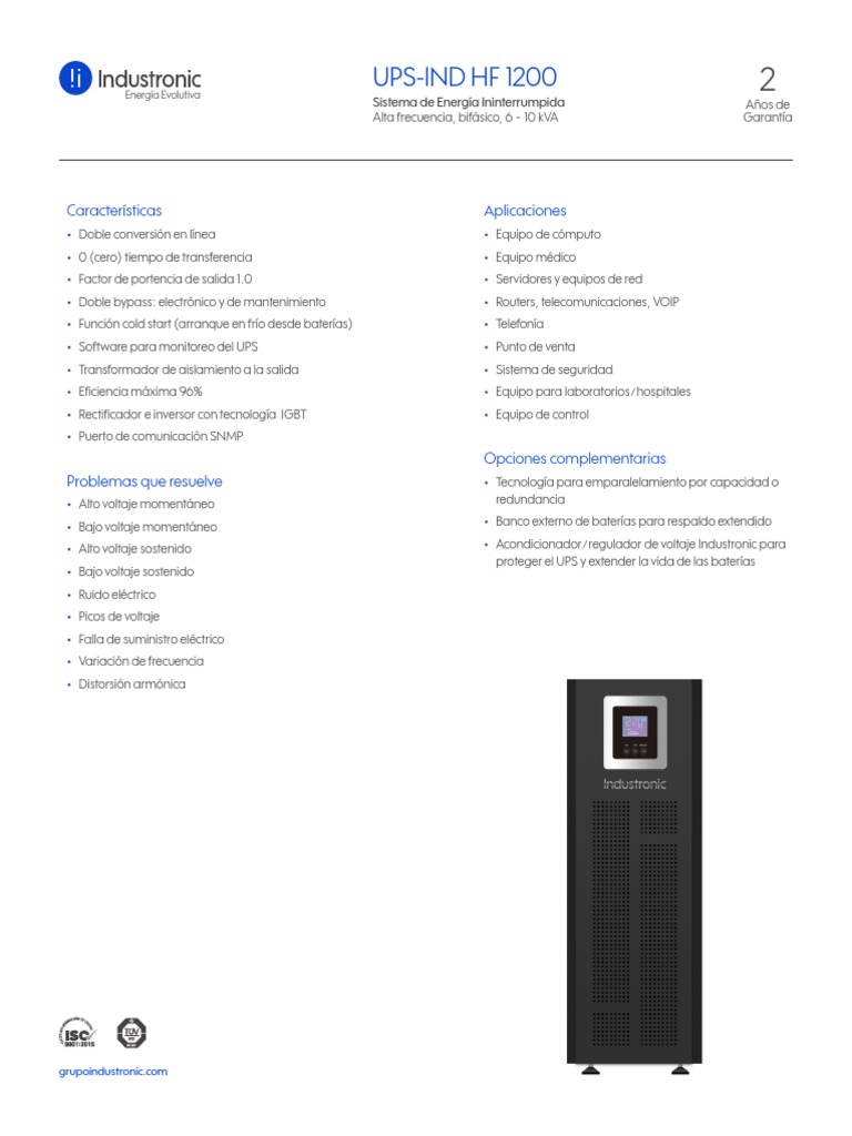 21 ficha tecnica ups hf 1200 6 10 2 1 pdf