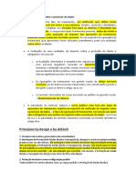 PDPF - PONTOS ESSENCIAIS