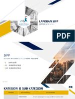Laporan SIPP September 2020