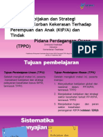 Kebijakan Dan Strategi Pelayanan KtPA Dan TPPO