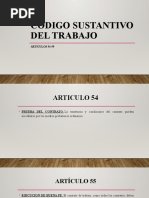 Obligaciones del Trabajador según Art. 58 CST | PDF | Crecimiento ...