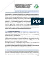 Edital Nº1/2022 Processo Seletivo para Preceptores Do O Programa de Educação Pelo Trabalho PARA A SAÚDE (PET-Saúde-2022/2023) UFAL/SMS - ARAPIRACA-AL