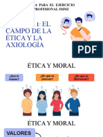 El Campo de La Ética y La Axiología