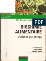 Biochimie Alimentaire