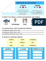 Examen de Las Reglas de Acentuación