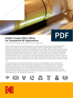 Kodak Copper Micro Wire Transparent RF Applications White Paper