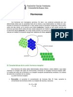 Material de Lectura - Hormonas, Definición y Cinética Unión HR