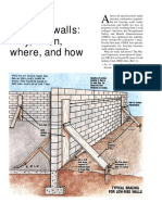Concrete Construction Article PDF - Bracing Masonry Walls - Why, When, Where, and How