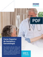 Nueva Edición 2022 Curso Superior de Geriatría y Gerontología