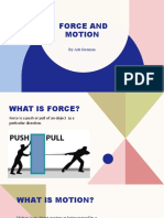 Force and Motion Explained