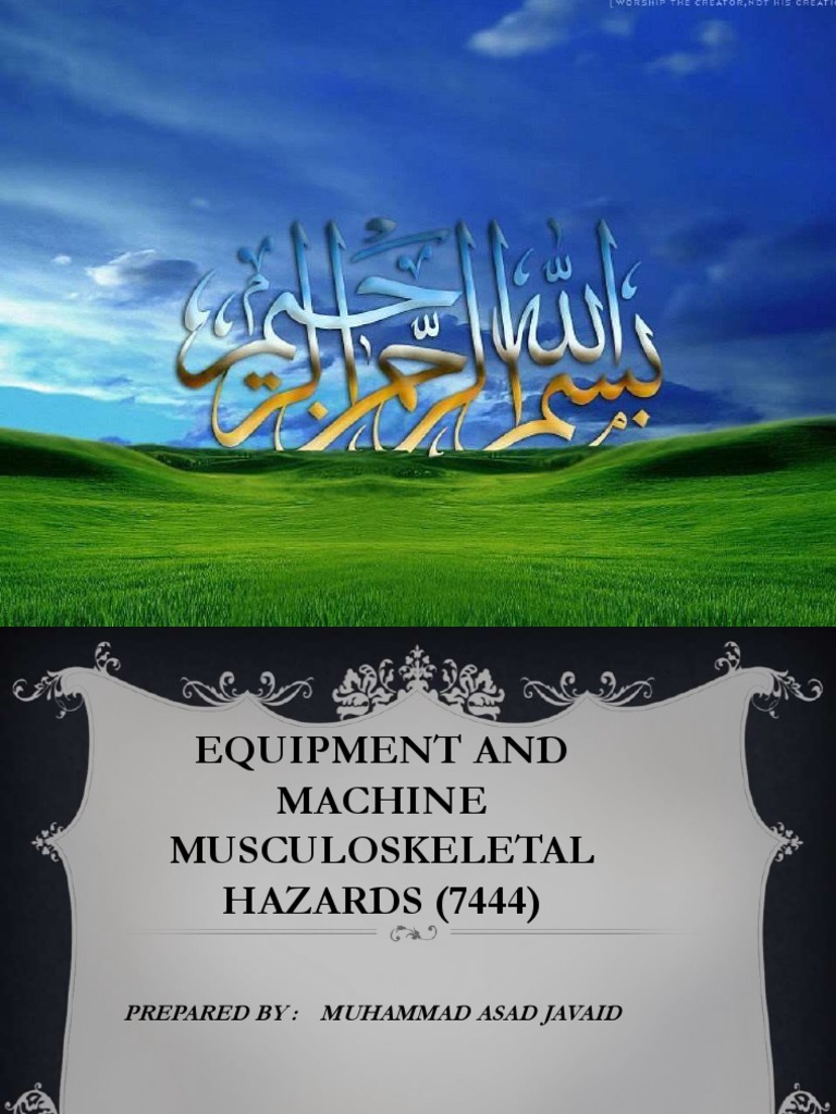 Hazard and Control Measure of Materials Handling Equipment PDF