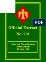 158th Field Artillery Official Extract No. 201