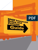 BNSF Intermodal Rules and Policies Guide Summary